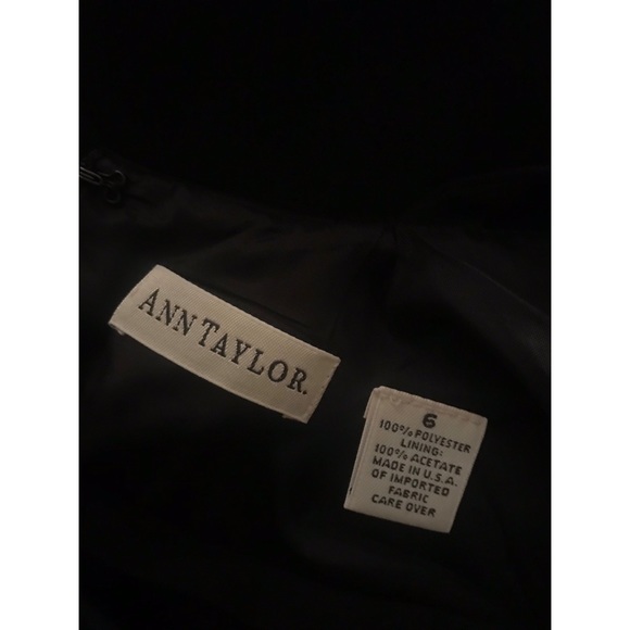 NWOT ANN TAYLOR ankle length black black - Picture 3 of 3
